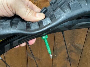 チューブレスタイヤのメンテナンス　その2